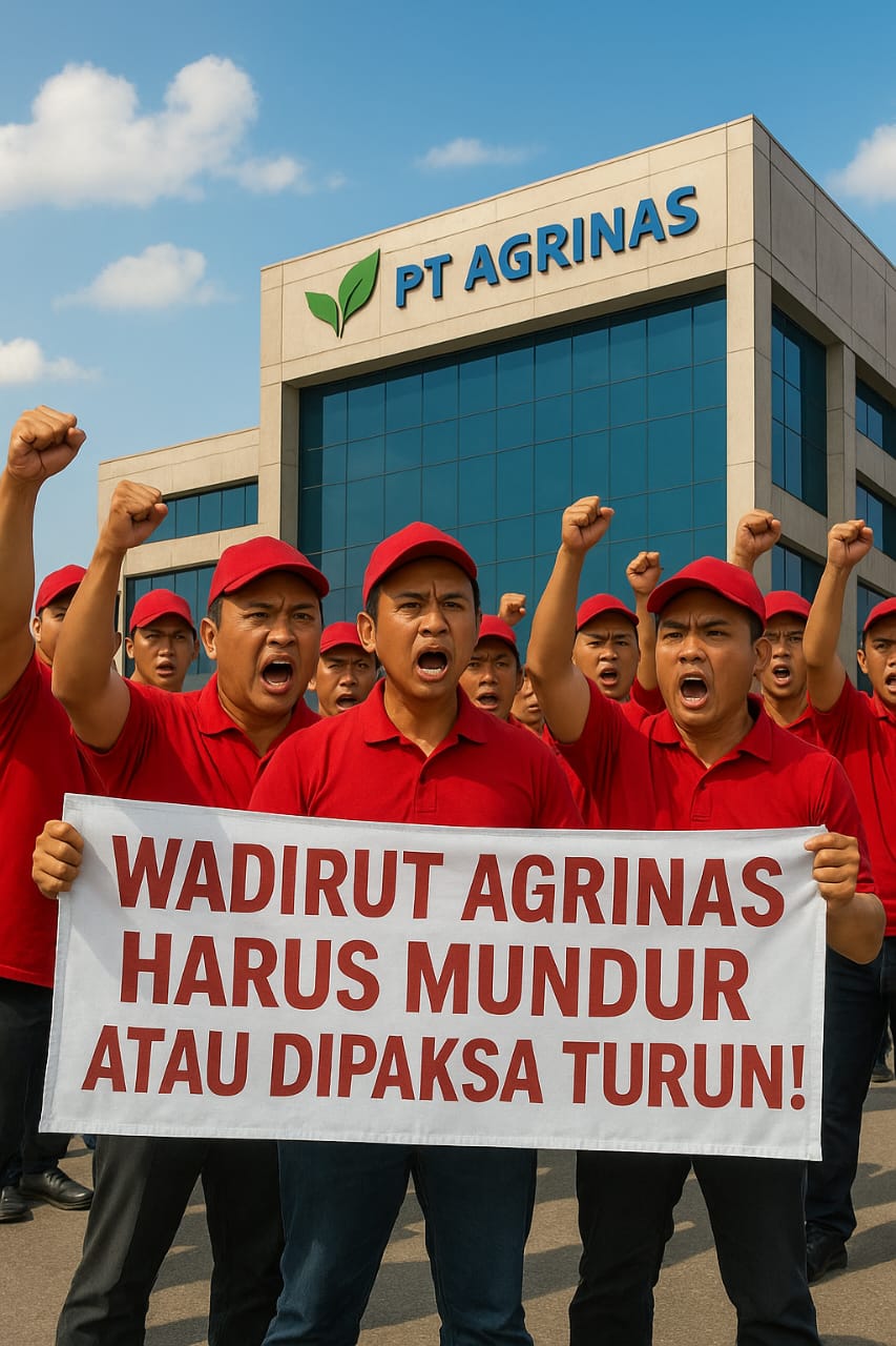 Agrinas Diguncang! Elang 3 Hambalang Minta Wadirut Segera Angkat Kaki