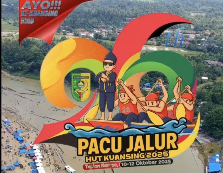 Lima Jalur Pangean Jadi Benteng Kebanggaan di Pacu Jalur HUT ke-26 Kuansing