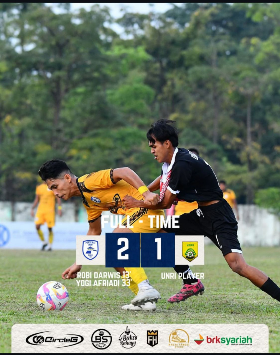 Persemai Dumai Taklukkan PS UNRI 2-1, KONI Dorong Dukungan Menuju Liga 2