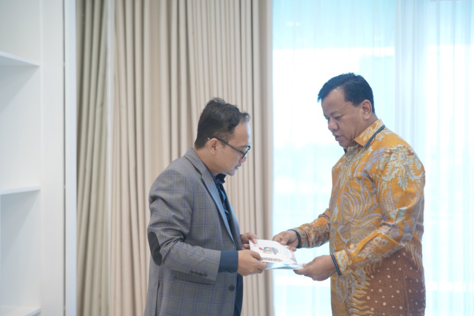 Bupati Kuansing Temui Cak Udin, Bahas Sawit Rakyat dan Kebun Sitaan Satgas PKH