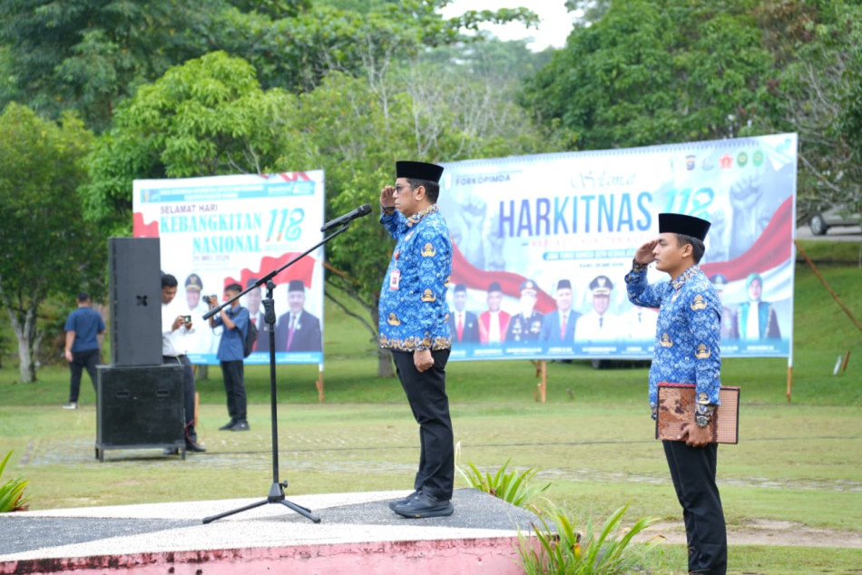 Peringatan HARKITNAS KE-118, Sekda Kuansing Tegaskan Komitmen Bangkit di Era Digital