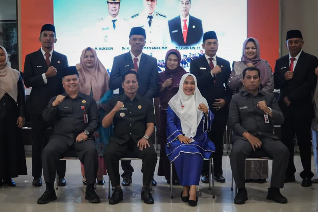 Penyegaran Organisasi, Wabup Kuansing Lantik Sejumlah Pejabat