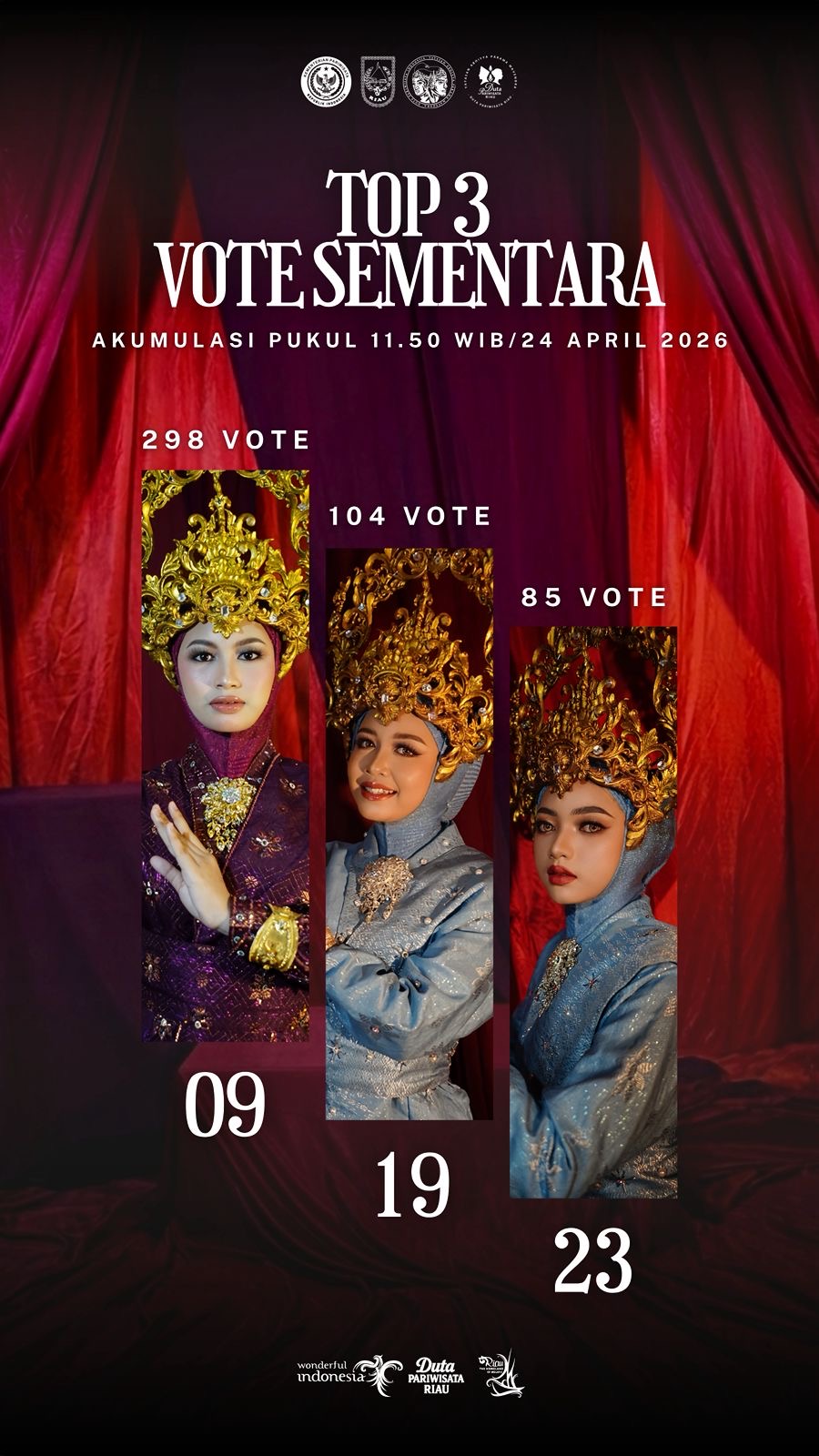 Dukungan Bupati Mengalir, Habibah Khairunnisa Siap Harumkan Nama Kuansing di Ajang Duta Pariwisata Riau 2026