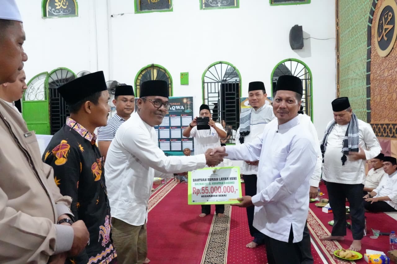Safari Ramadhan di Pulau Lancang, Wabup Muklisin Tegas Minta Camat Benai Siapkan Proposal Jembatan
