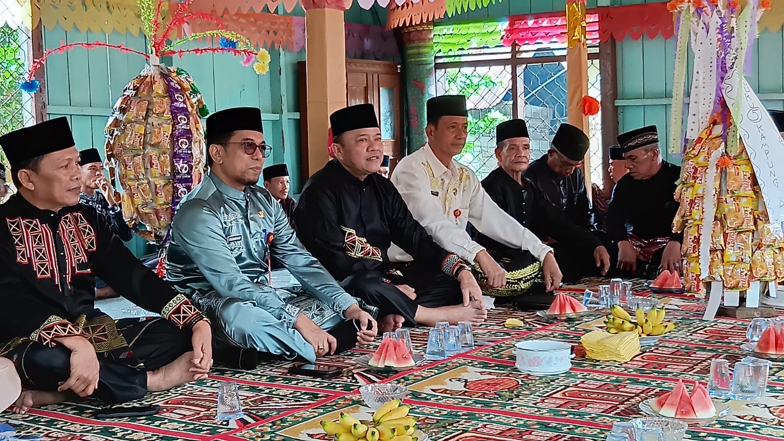 Di Hadiri Sekda, Rayo Onam di Kuantan Hilir Baserah Berlangsung Meriah