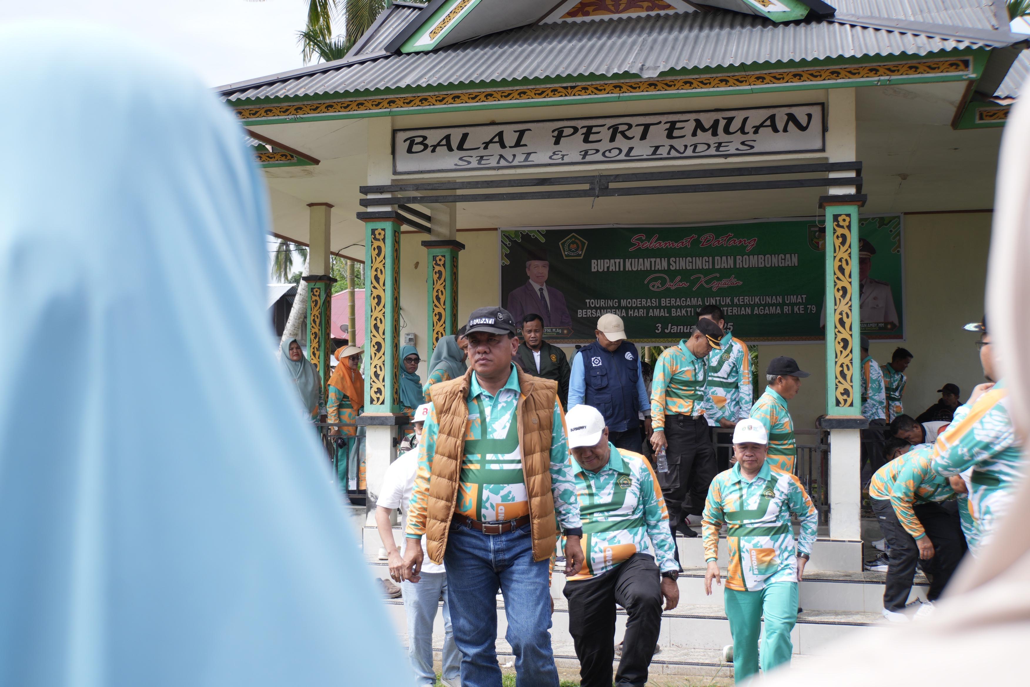 Gelar Touring Keagamaan, Bupati Sebut Untuk Merajut Kembali Persatuan Pasca Pilkada