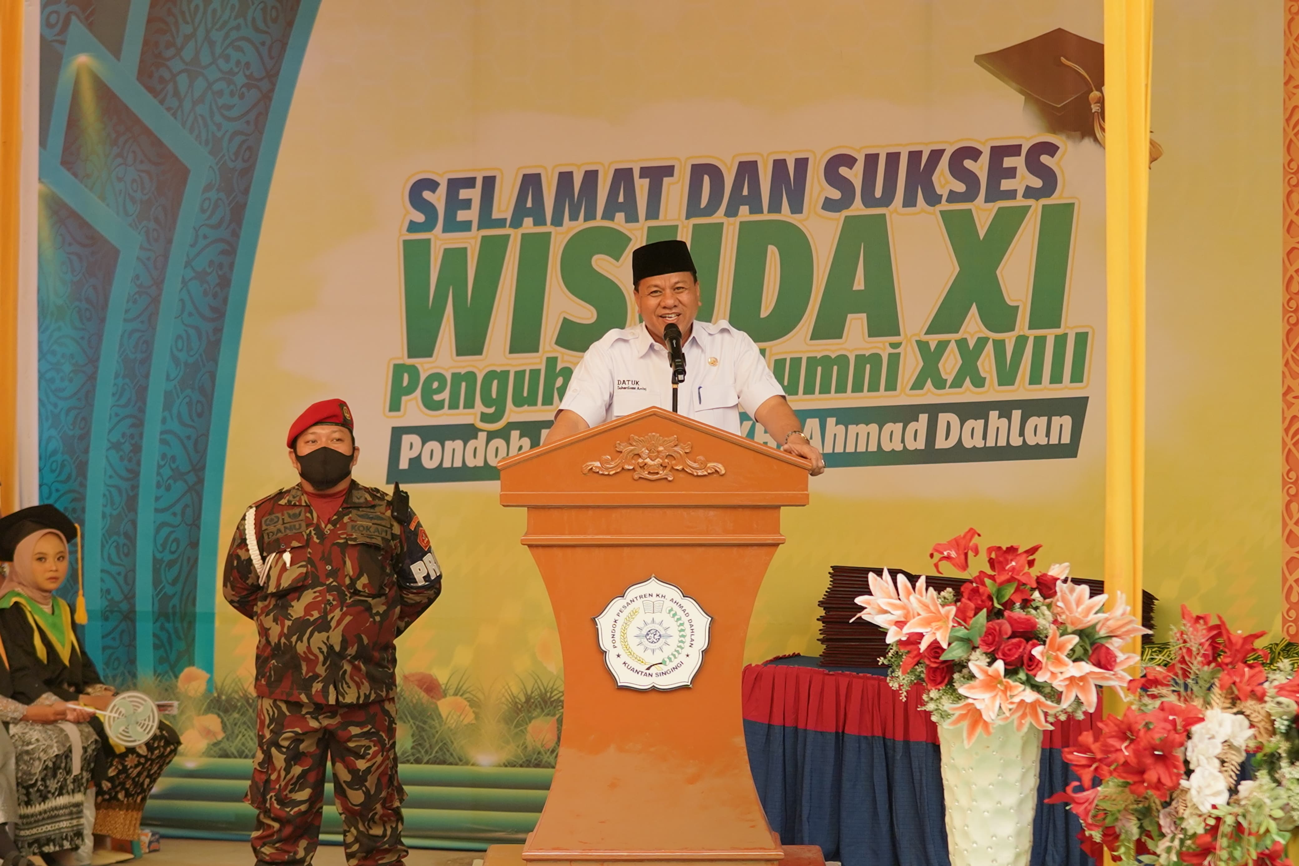 Hadiri Wisuda Ponpes Ahmad Dahlan, Bupati Sampaikan Pesan Pendiri Muhammadiyah