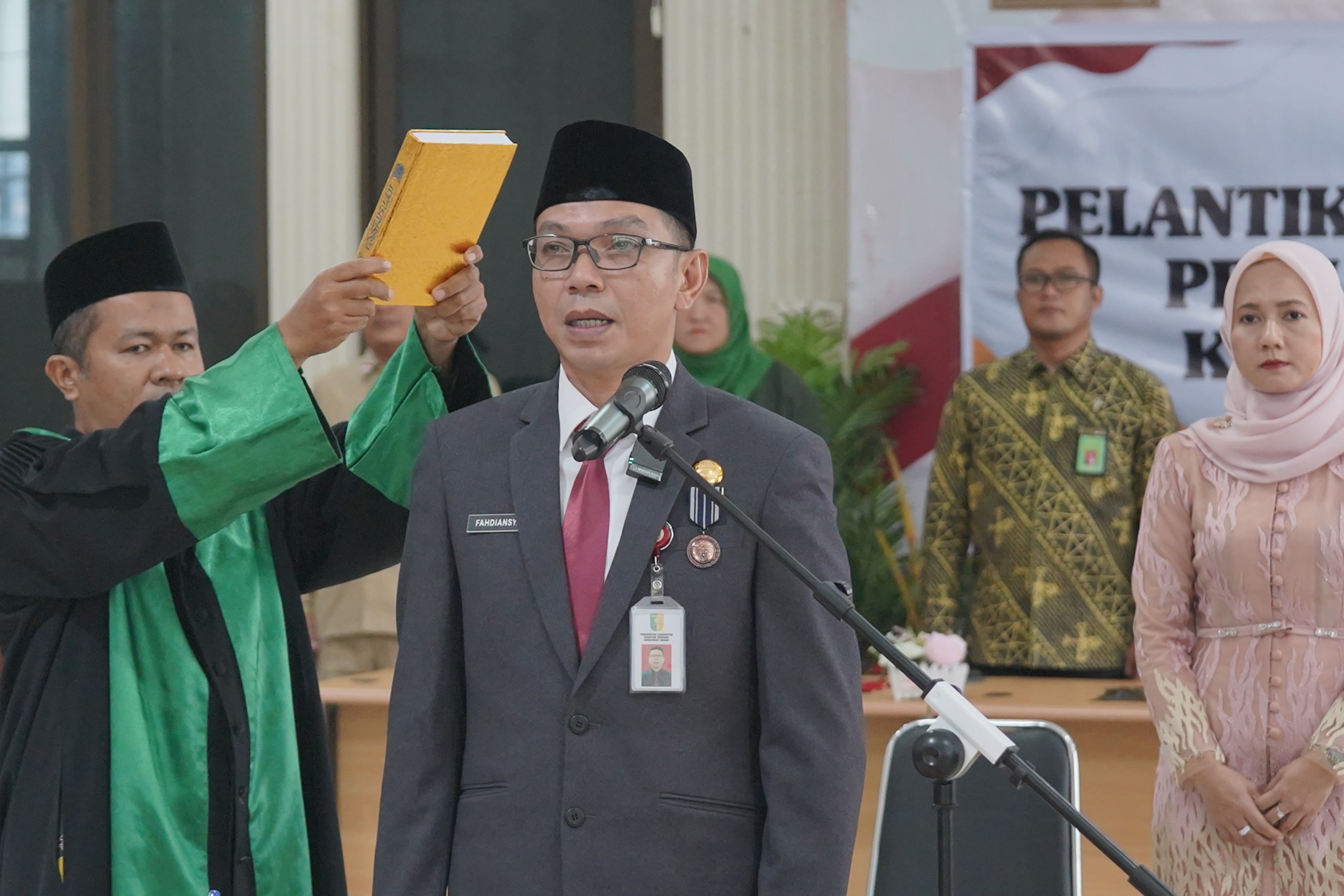 Sah ! dr. Fahdiansyah Resmi Menjadi Penjabat Sekretariat Daerah Kuansing