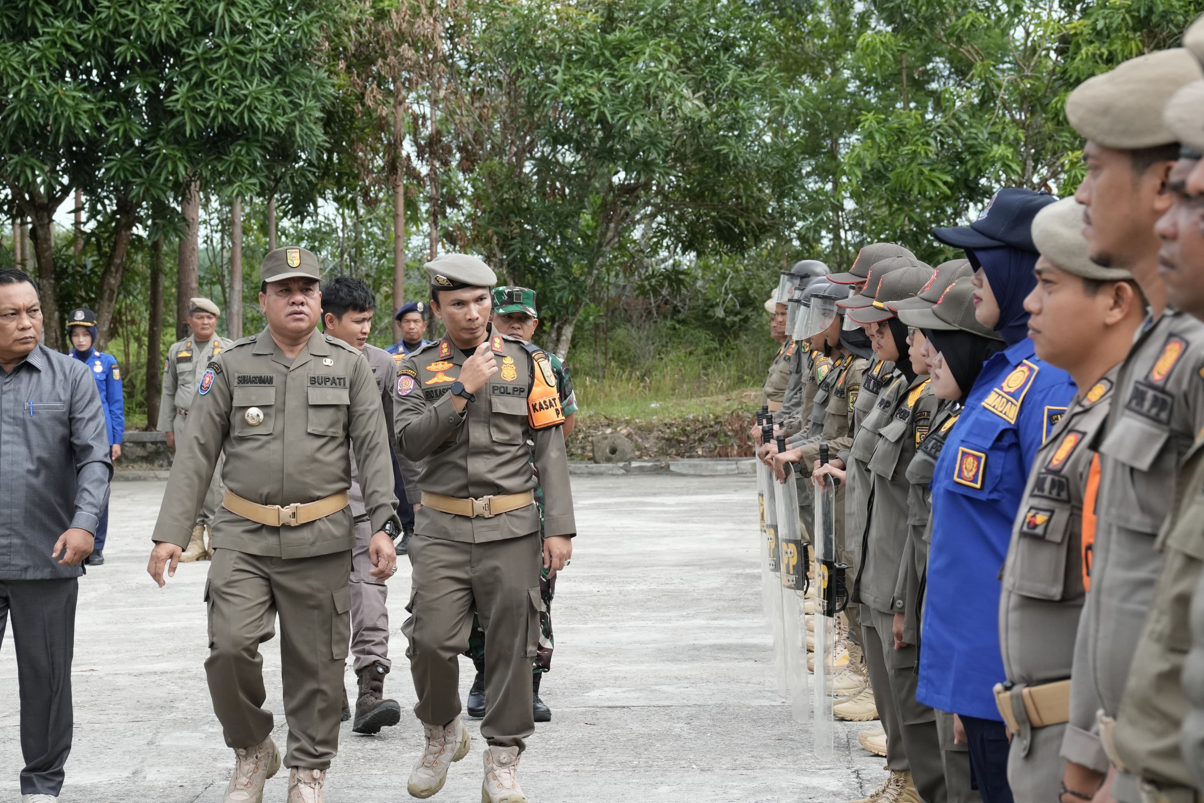 Apel Siaga Trantibum dan Kebakaran 2025: Bupati Prioritaskan Keamanan Masyarakat
