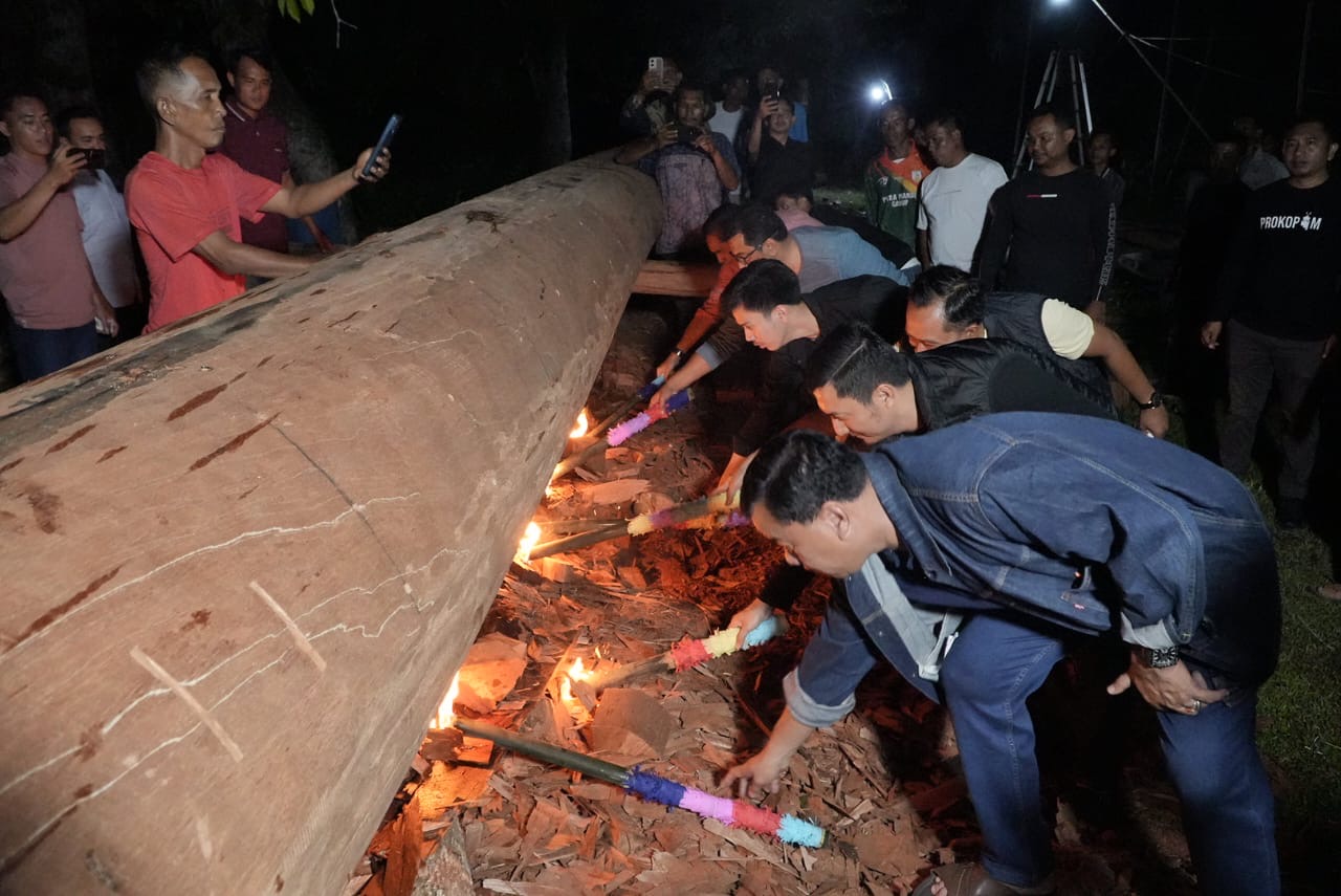 Bupati Suhardiman Apresiasi Warga Pulau Jambu, Dana Jalur Sijontiak Lawuik Putra Mandiri Terkumpul Rp101 Juta