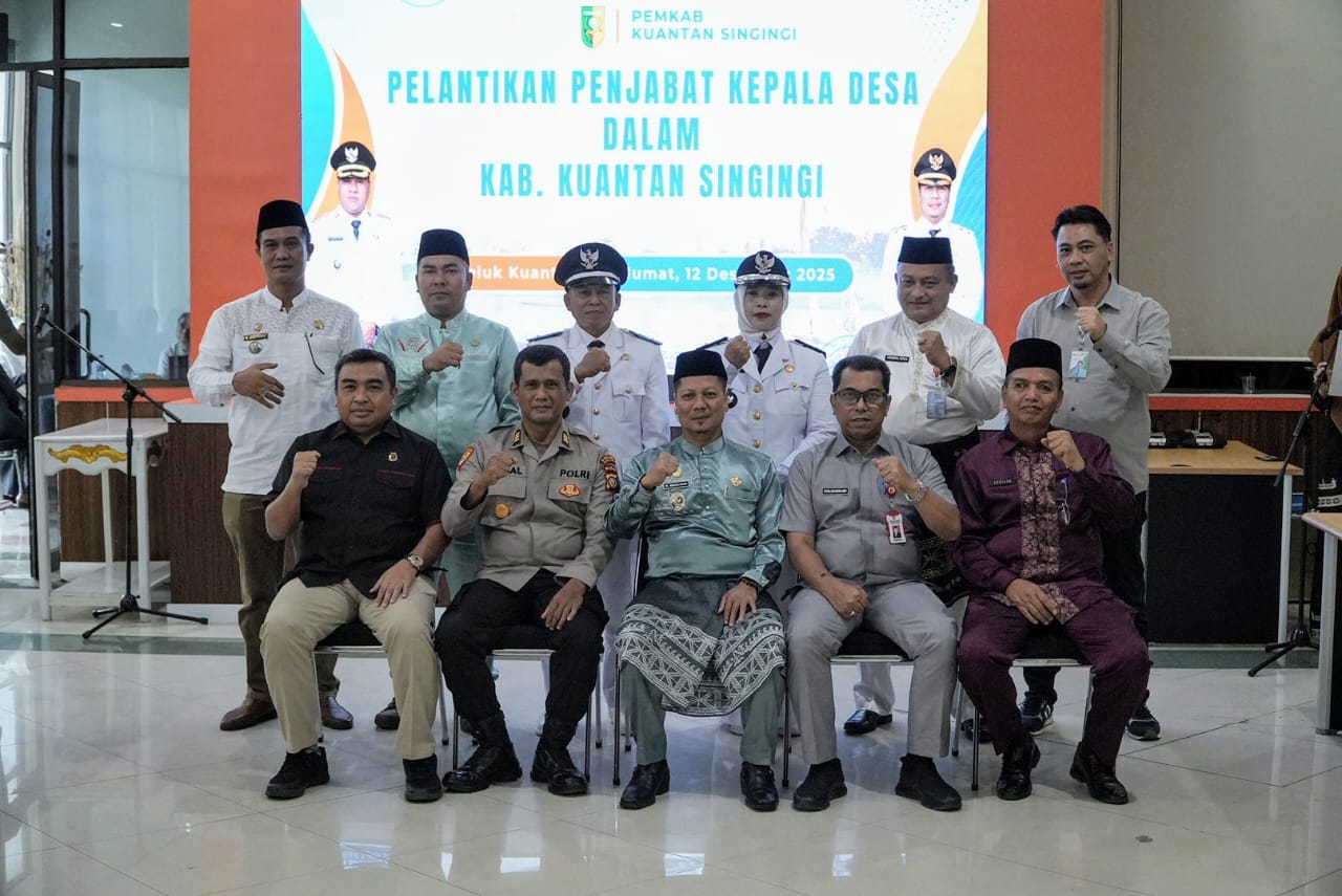 Wabup Muklisin Lantik Dua Pj Kades, Tegaskan Pentingnya Stabilitas Pemerintahan Desa