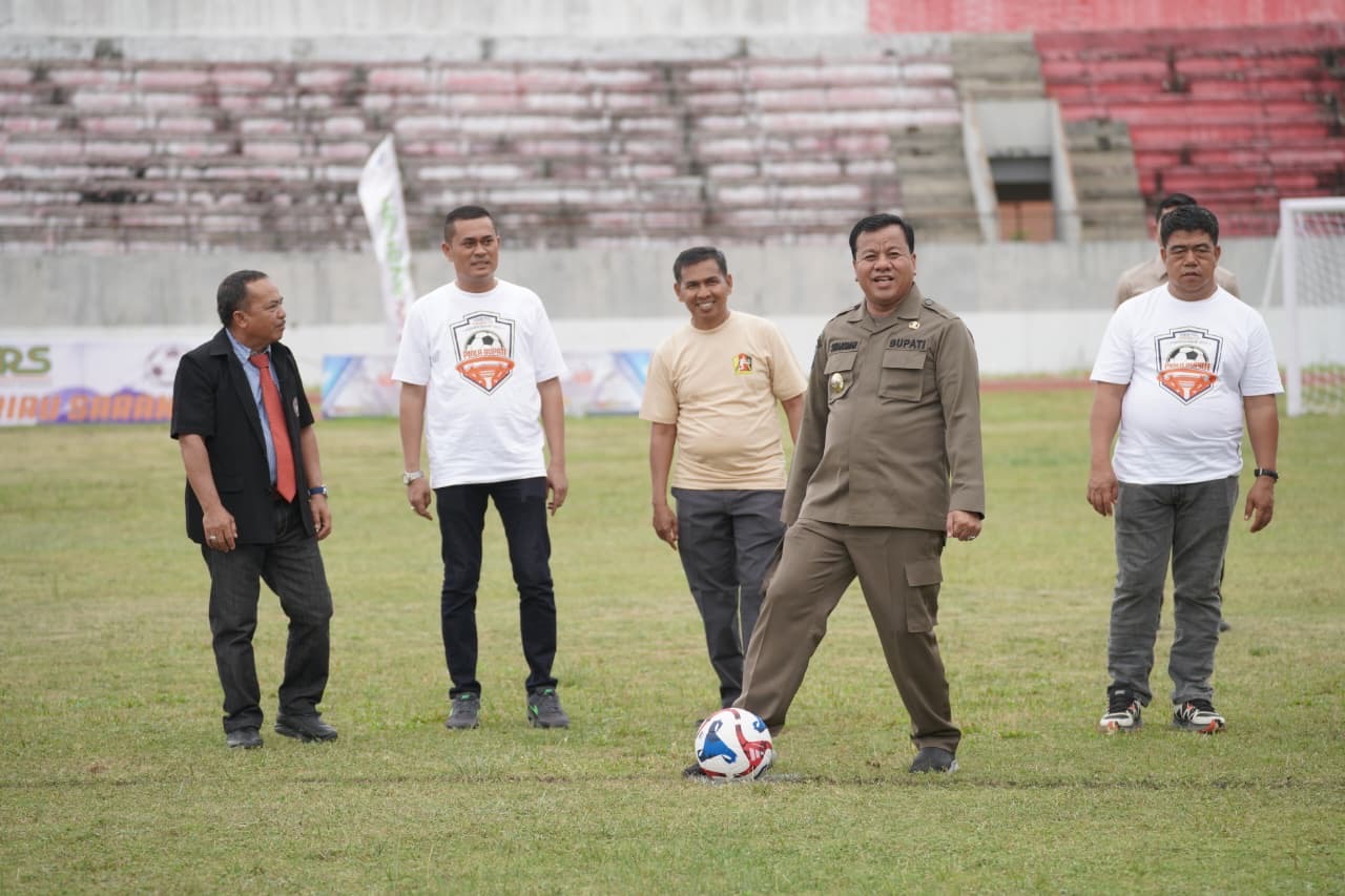Kick Off Piala Bupati Championship U-18 2025, Bupati Suhardiman : Kuansing Bidik Talenta Muda